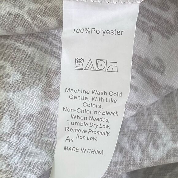 Sunday Up White Black Embroidered Tassel Tie Mini Dress Small - Picture 7 of 7